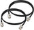 SUPERBAT 3G/6G HD SDI-Kabel, BNC-Kabel, 3 Fuß, dünn und kurz (Belden 1855A), unterstützt HD-SDI/3G-SDI/4K/8K Kamerarecorder, Präzisions-SDI-Videokabel (2 Stück)