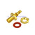 New MMCX Female Bulkhead Straight O-ring Solder for 1.13mm Cable Connector
