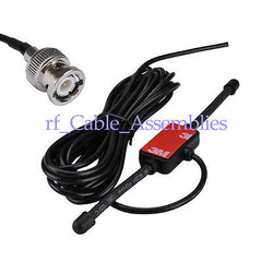 Universal CMMB Patch Aerial, Glass Mount CMMB Patch Antenna 433Mhz 3M cable BNC