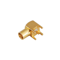 Superbat MCX thru hole female PCB Mount with solder post medium version