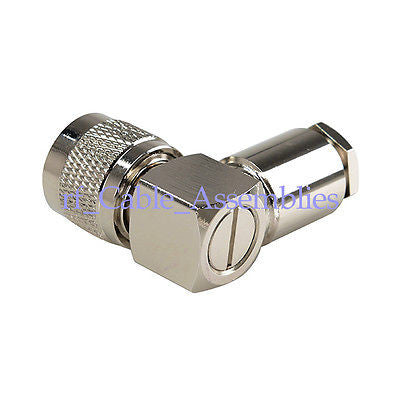 Rg6 Cable N Male Crimp RF Connector For LMR300 Cable Bnc Connector