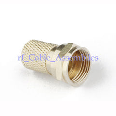 Superbat F twist-on Plug connector for 50-5
