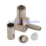 Superbat MS-147 Crimp Plug male right angle RF connector RG174 RG316 cable for Wireless