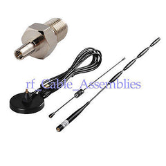 900/1800MHz AMPS,CDMA,GSM magnetic Cellular car Antenna 18dbi SMA + CRC9 Adapter