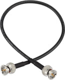 Superbat 3G/6G/12G SDI Cable 4K BNC Cable (Belden 4855R) 30cm, Supports 4K/8K/3G-SDI/HD-SDI Camera, SDI Video Cable Precision Video Cable