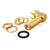 SMA RA thru hole female jack bulkhead O-ring right angle PCB Mount RF Connector