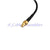 Superbat 10pcs SMA male plug to SMC female (male pin) Pigtail coax cable RG174 15cm WiFi