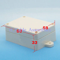 NEW Waterproof Plastic Electronic Project Box Enclosure case DIY 83*58*33mm Hot