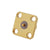 RP SMA female,Straight, 4 Hole Panel Mount; Solder Cup Contact connector