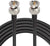 Superbat 3G 6G HD SDI Cable BNC Cable Thin & Short (Belden 1855A) - 1ft/12inches - Supports HD-SDI/3G-SDI/4K Recorder, SDI Video Cable Precision Video Cable