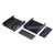 New Aluminum Box Enclosure Case Project electronic DIY black 100*97*40MM(L*W*H)
