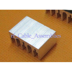10x High Quality 10x15x22mm Aluminum Heat Sink CPU heatsink Router + adhesive ta