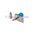 Superbat Antenna connector Fakra Z Plug Flange Straight Waterblue /5021 Neutral coding