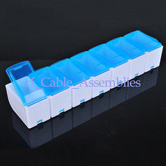 NEW Daily Weekly 7 Days Tablet Pill Medicine Box Holder Storage Organizer Case