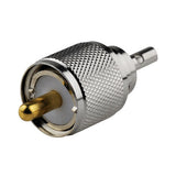 Superbat UHF male PL259 solder RF connector for cable RG316, RG174,RG17