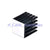 High Quality Aluminum Heat Sink 19x19x24mm Cooling Computer CPU +adhesive tape