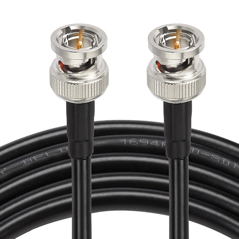 Superbat SDI-kabel BNC-kabel 3G/6G/12G (Belden 1694A Zwart) 10ft/15ft/25ft/ 50ft/100ft, ondersteunt HD-SDI/3G-SDI/4K videobeveiligingscamera CCTV-systemen, SDI-precisie-videokabel Superbat SDI-kabel BNC-kabel 3G/6G/12G (Belden 1694A Zwart) 10ft/15ft/25ft/ 50ft/100ft, ondersteunt HD-SDI/3G-SDI/4K videobeveiligingscamera CCTV-systemen, SDI-precisie-videokabel