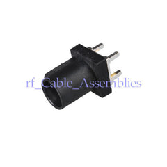 Superbat Fakra "A"Plug PCB mount Straight connecntor