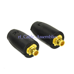 Superbat 1 Set MMCX Connector Straight Black shell For Shure SE215 SE315 SE425 earphone