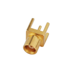 Superbat MCX thru hole female PCB Mount with solder post