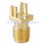 SMA-Buchse End Launch PCB Mount .040" (1mm) gerader HF-Stecker