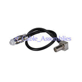 Superbat MS-147 plug male right angle to FME female jack cable RG174 2M pigtail 3G modem