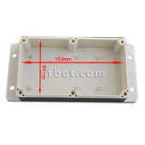 wasserdichtes Kunststoff-Projektbox-Gehäuse - 6,22" x 3,54" x 1,85" (L x B x H)