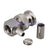 Superbat BNC Crimp Plug Right Angle RF Connector or LMR195 RG58 RG400 RG142 coax cable