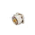 Superbat 7/16 Din 4 Hole Panel Mount Plug with Solder Cup