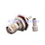 RP-TNC Crimp female bulkhead O-ring connector for LMR100 RG174 RG316 cable