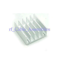20PCS 30x30x15MM High Quality White Sawing Aluminum Heat Sink Computer Radiator
