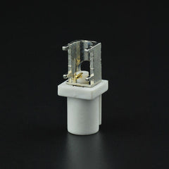 Superbat Fakra "B" White Plug End Launch PCB mount right angle Radio connector Angled pin