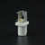 Superbat Fakra "B" White Plug End Launch PCB mount right angle Radio connector Angled pin