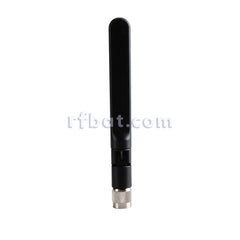 5GHz 3.5dBi Black Dipole Antenna tilt-and-swivel RP-TNC connector