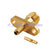 SMA Female 2-Hole Flange/Panel Crimp RG316 RG179 straight RF Coax Connector