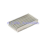 10X 50x28x8mm High Quality Aluminum Heat Sink CPU Heatsink high power Router New