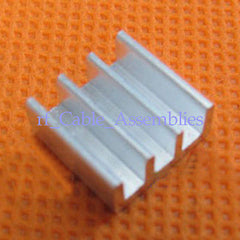 10x High Quality Aluminum Heat Sink Laptop Notebook Computer 11x11x5mm adhesive