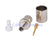 RP-SMA female plug center crimp RG8 RG165 LMR400 RG213 RF connector adapter