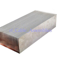 2X 150x69x36MM Dense Blade High Quality Aluminum Heat Sink Power IC Transistor