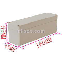 Waterproof Plastic Project Enclosure- 6.29"*1.77"*2.16" (L*W*H)