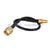 Superbat 10pcs SMA male plug to SMC female (male pin) Pigtail coax cable RG174 15cm WiFi