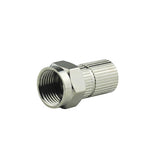 Superbat F Twist-On-Stecker Koax-Stecker für RG6