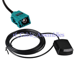 VW AUDI GPS AERIAL WITH FAKRA  Z  SOCKET FITTED - NEW