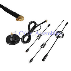 Superbat 10DBi 3G/GSM/UMTS/HSUPA Magnetic Car antenna MMCX RA for GSM/3G Devices/Wireless