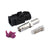 Superbat Fakra crimp plug straight Connector for Dacar 535 4pole