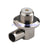Superbat UHF Right angle Female solder SO239 connector for cable for LMR400 cable