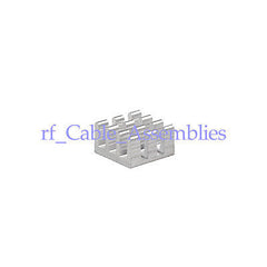 10x Aluminum Heatsink Heat Sink 50x25x10mm FOR Electronic Computer Chips Radiati