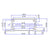 New Aluminum Box Enclousure Project electronic Case DIY 80*71*25mm for PCB