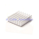 10X 20x20x6MM High Quality Aluminum Heat Sink Router Radiator CPU Heat Slug New