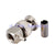 Superbat BNC Crimp male Right Angle connector for RG316 COAX